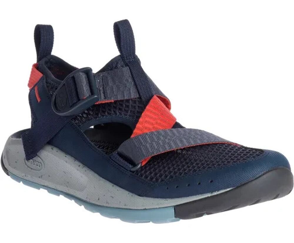 Chaco Odyssey Mens Hiking Outdoor Water Sandal Shoe Navy Size 13